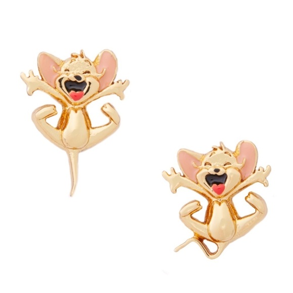 KATE SPADE • Whimsical Tom & Jerry Earrings - Picture 1 of 5